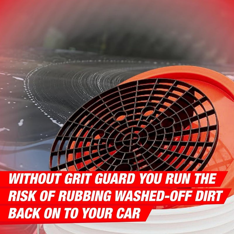 Wavex Grit Safe and Detailing Car Wash Bucket, plastic - Image 5