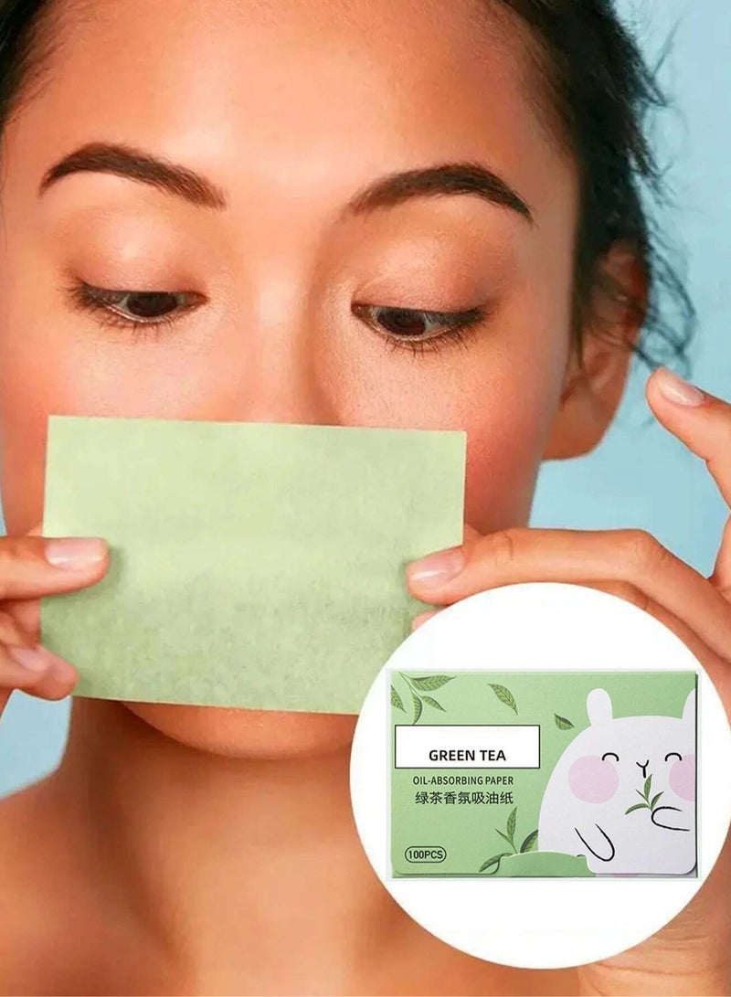 Loquat 6-Set Oil Absorbing Tissues Blotting Paper for Oily Facial Oil Blotting Paper Makeup Blotting Paper Face Oil Paper for Oily Face 600pieces - Image 4