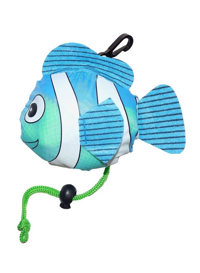 Sand Dipper Expandable Mesh Tote Bag ; Cute Fish Nylon Bag - Image 1