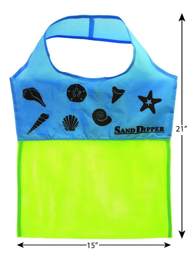 Sand Dipper Expandable Mesh Tote Bag ; Cute Fish Nylon Bag - Image 5
