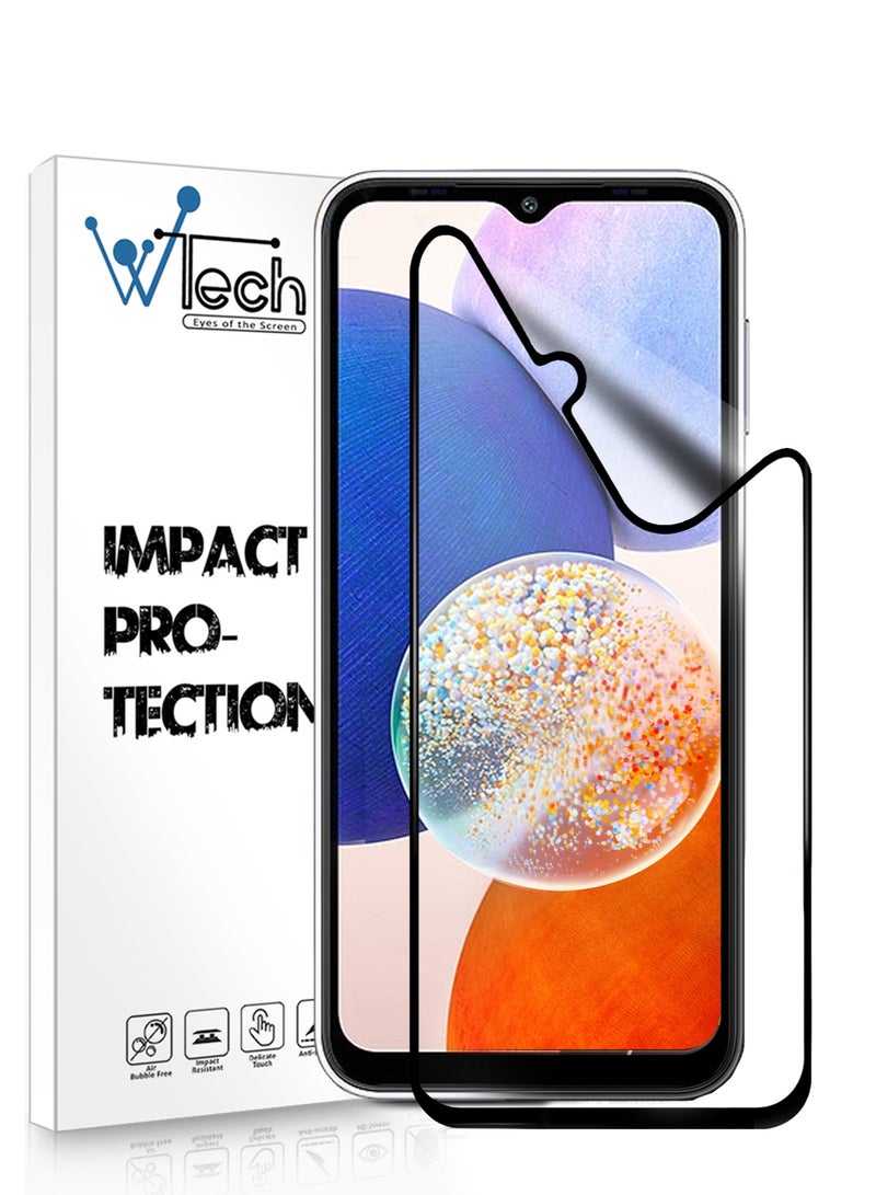 Wtech Nano Ceramic Edge To Edge Anti Fingerprint Full Glue Flexible Matte Screen Protector For Samsung Galaxy A14 5G 2023 Clear - Image 1