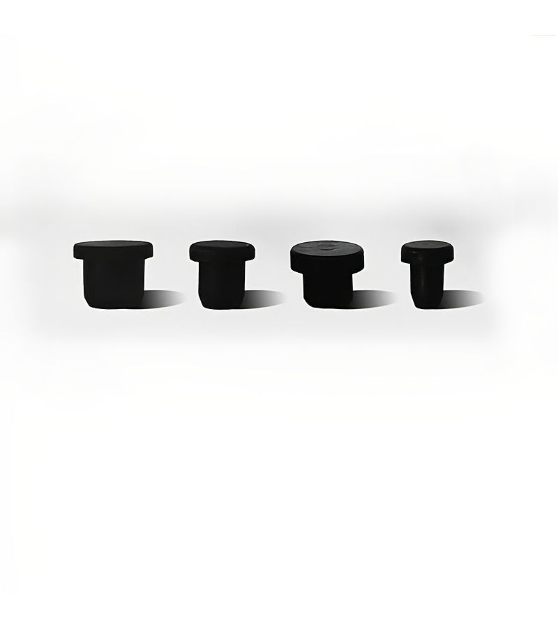 12pcs Black Silicone Snap Lock Sealed Plug Holes Anti Slip Design 4 Sizes 5 5 to 9 5 Millimeters Multifunctional Pipeline Bottle Flower Pot Pipe Cover - Image 3