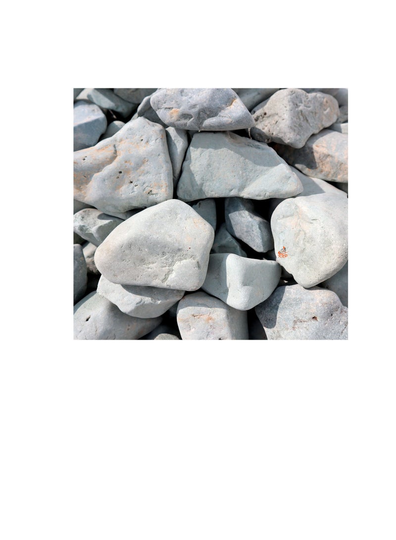 كنب حجر النهر الأخضر مادة الحديقة الطبيعية - Image 2