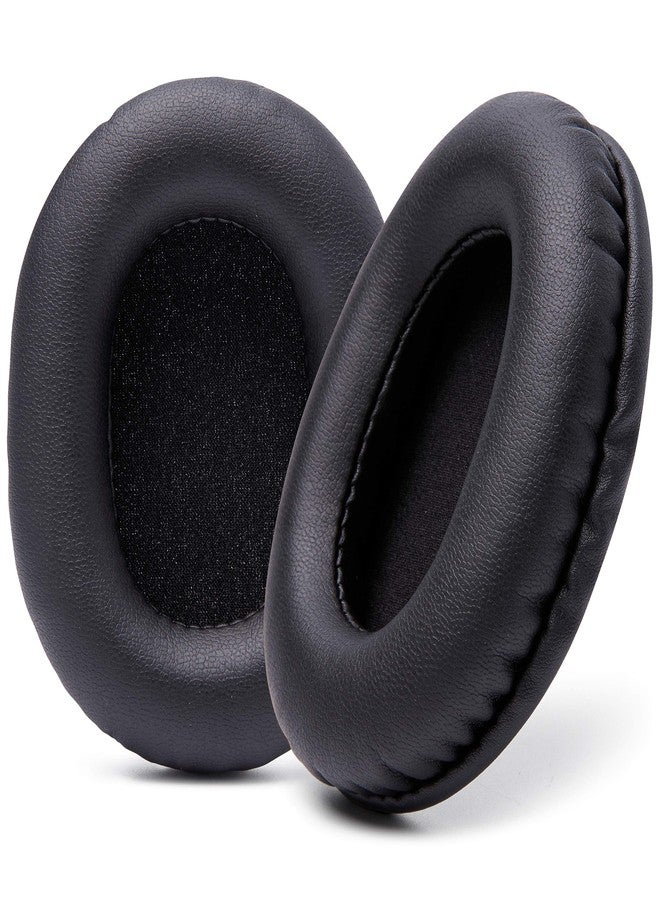 WC وسادات أذن بديلة من WC Wicked Cushions لسماعات سوني MDR 7506 | جلد أكثر نعومة، إسفنج ميموري فوم فاخر، متانة لا مثيل لها | متوافقة مع MDR 7506 / MDR V6 / MDR CD900ST (أسود) - Image 1