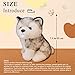 CHELEI2019 79 Husky Stuffed Animal Stuffed Husky Dog Plush Pillow Toy Gifts for Kids - Image 4