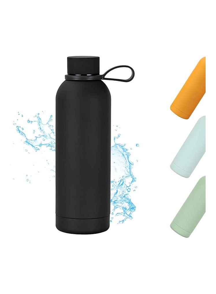Sports Water Bottle Stainless Steel Water Bottles 750 ml Leakproof Insulated Water Bottle BPA-Free Thermos Drink Bottle Reusable Drop Resistant Suitable for Sports and Travel - Image 1