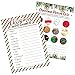 DISTINCTIVS Christmas Party Games Festive Holiday Word Scramble and Christmas Picture Quiz 2 Game Bundle 25 Dual Sided Cards - Image 3