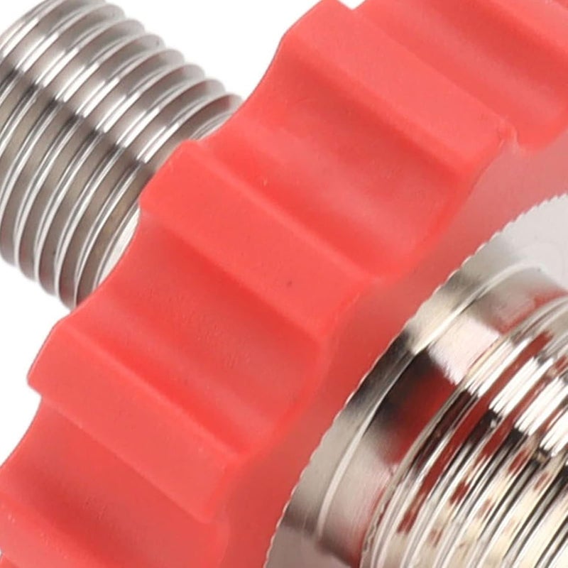 CO2 Tank Refill Valve Connector G5 / 8 to M16 Stainless Steel -, Polished Surface, Easy Installation for CO2 Cylinder Refilling - Image 3