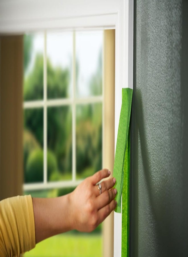 فروغ تايب شريط FROGTAPE متعدد الأسطح للرسامين مع كتلة طلاء، عرض 2 بوصة (1.88 بوصة × 60 ياردة)، التصاق متوسط، أخضر، عبوة من 8 قطع (1358464) - Image 3