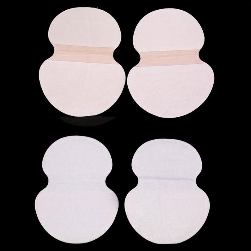 Underarm Sweat Pads: 50pcs White - Non-slip Durable Soft Comfortable Sweat-absorbent Pads for Underarm Foot Use, Men Women Children - Image 4