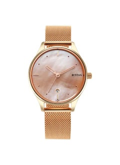 TITAN Women's Analog Round Shape Metal Wrist Watch - 2670WM09 - 43 Mm  - Image 1