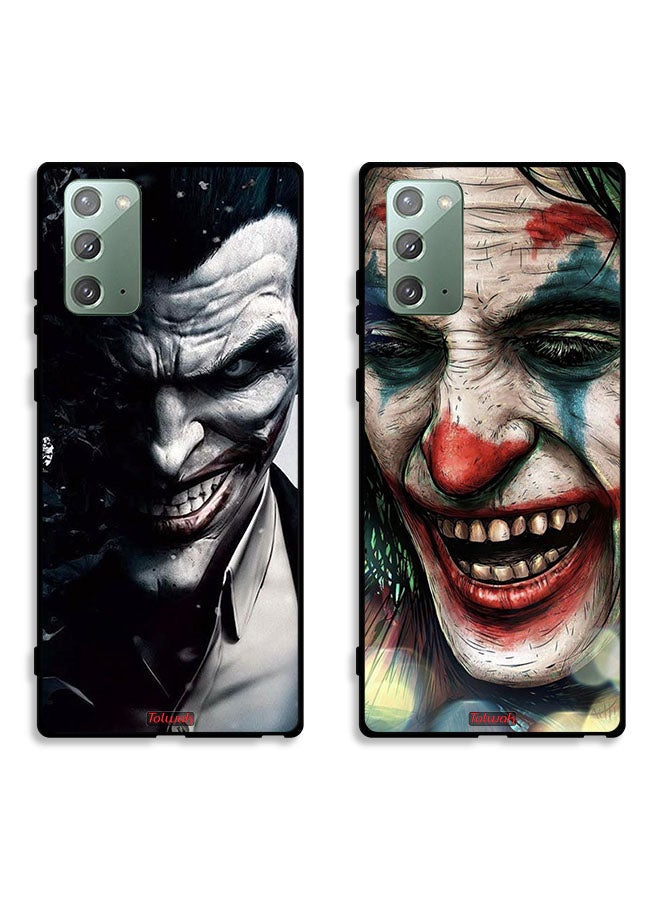 Tolwak Two Cases For Samsung Galaxy Note 20 Protective Covers Joker Laughing  - Image 1