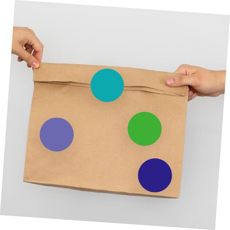DOITOOL 20Sheets Round Dot Stickers of Adhesive Labels for DIY Projects Inventory Color Coding School Activities and More Friendly and Versatile Sealing Labels - Image 5