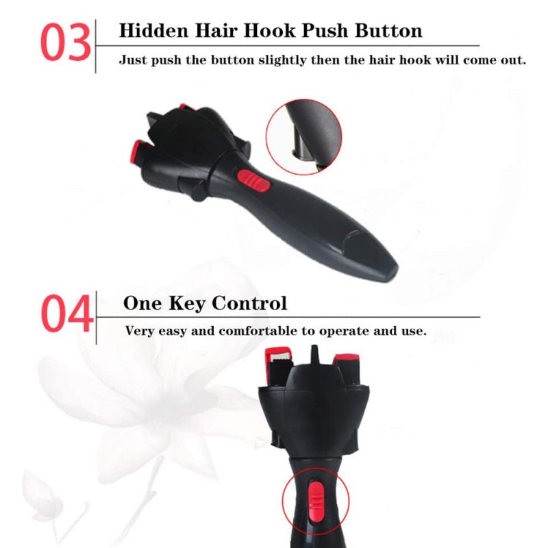 Electric Hair Braider Automatic Quick Twist Twister Hair Braiding Tool Smart DIY Hair Tools Hair Braider Machine Braid Maker for Hair Styling - Image 2