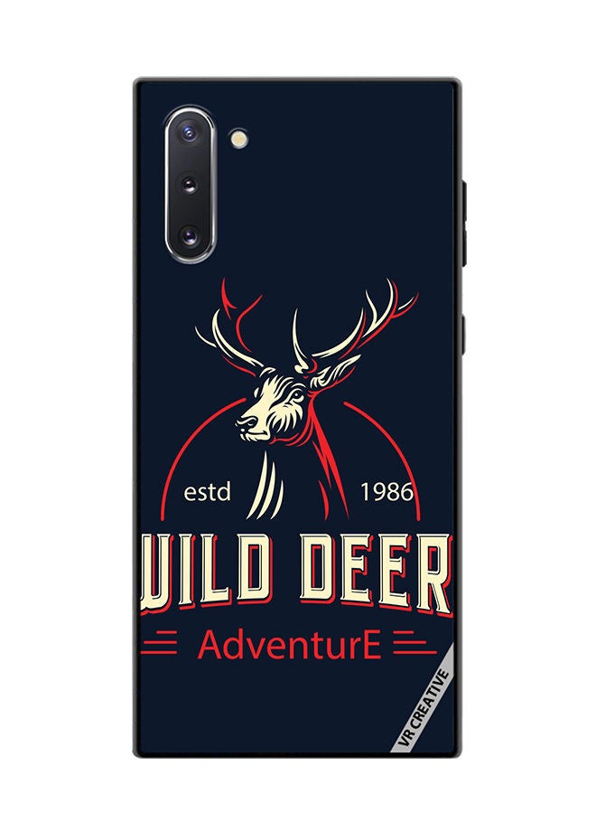 VR CREATIVE Protective Case Cover For Samsung Galaxy Note10 5G Wild Deer Design Multicolour - Image 1