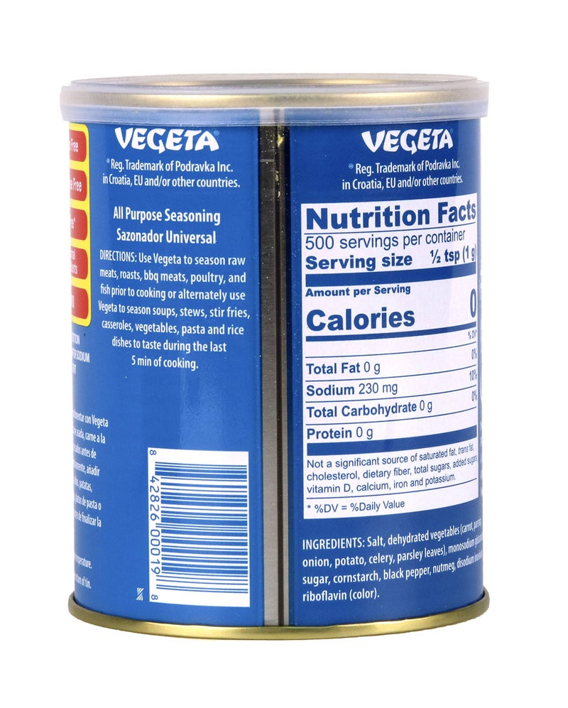 Vegeta Gourmet Seasoning Tin, 17.5 oz. - Image 2
