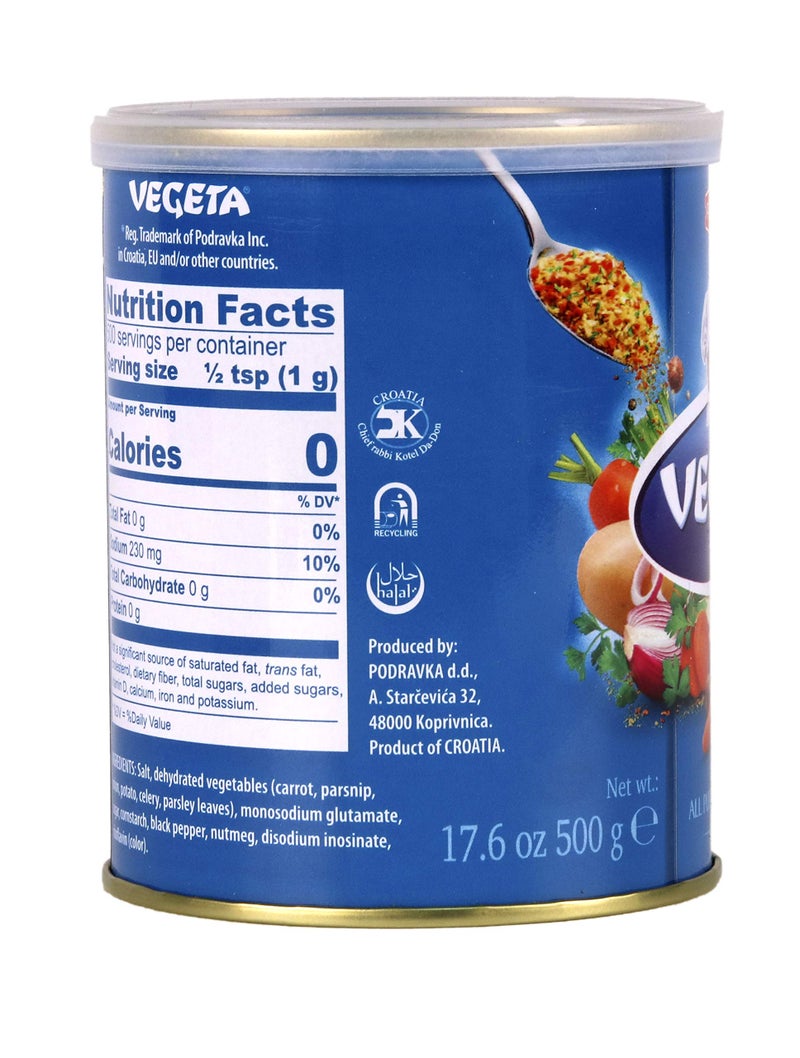 Vegeta Gourmet Seasoning Tin, 17.5 oz. - Image 3