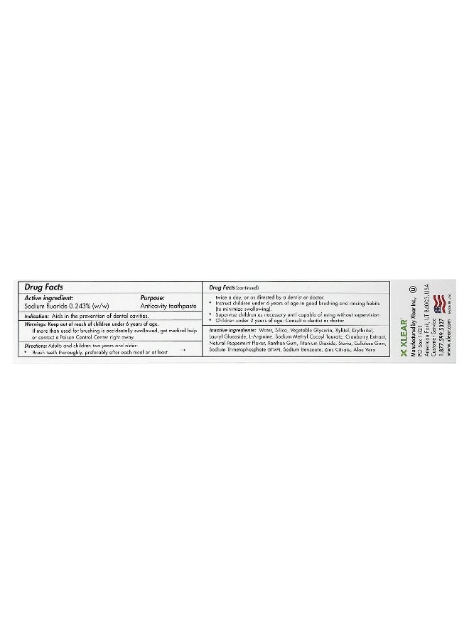 Xlear - Xlear, Spry Toothpaste, Anti-Cavity with Fluoride, Peppermint, 5 oz (141 g) - Image 1