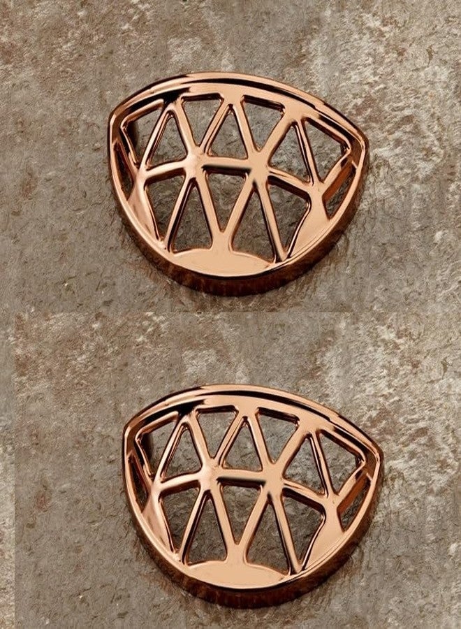 jwl Rose Drawer Cabinet Handles/Pull Handle,Copper Finish Pack of 2 Piece (Copper, 2) - Image 1