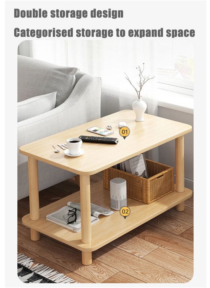 Arabest - Double Small Coffee Table, Sofa Sideboard, Bedside Small Table - Image 1