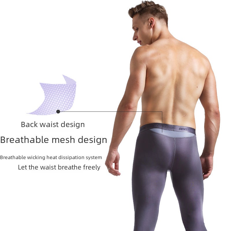 Mens Bullet Separation Slim Thermal Long Johns White  - Image 5
