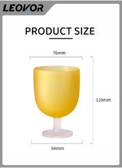 Elegant Sunset Frosted Glass Cup 300ml - pzsku/Z796762338808A8CE8836Z/45/_/1729671348/6d39715e-a5f8-4280-80cf-28b198db1804