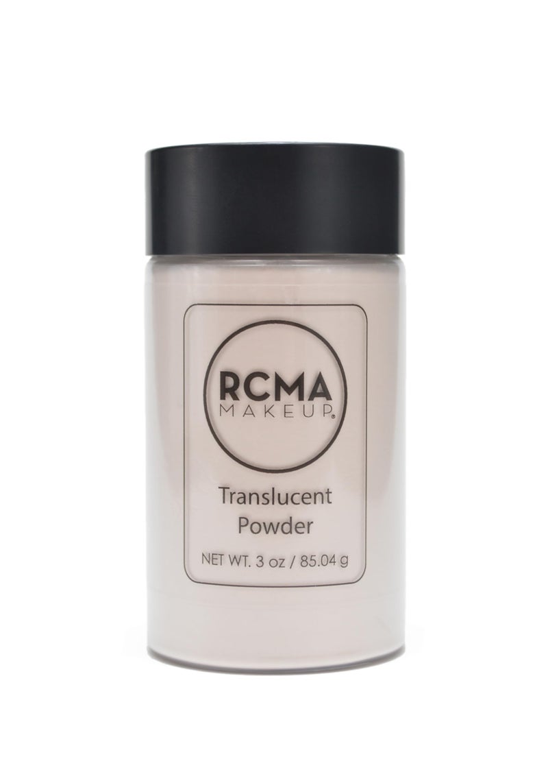 RCMA Makeup Translucent Loose Powder â€“ Lightweight Setting Powder for Flawless Finish, Shine Control, Natural Matte Look, No Flashback, Oil Control, No Caking or Creasing, Vegan and Cruelty-Free, 3oz - Image 1
