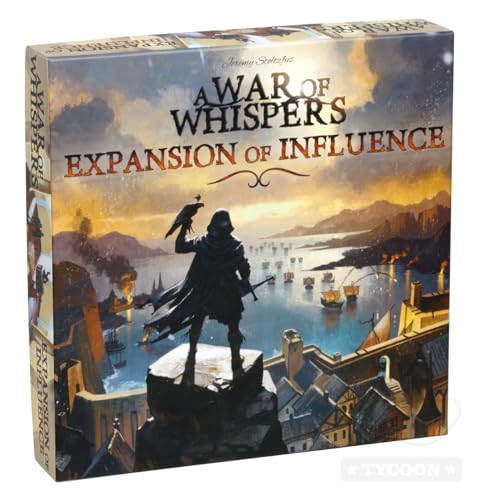 STARLING GAMES A War of Whispers Expansion of Influence 5Player Support New Factions Strategic Board Game Expansion Ages 14 Dark Fantasy Wargame - Image 1