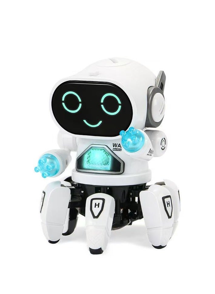 LEDMechanical Octopus Rc Robot With Colourful Led Light And Music For Kids 18cm - Image 3