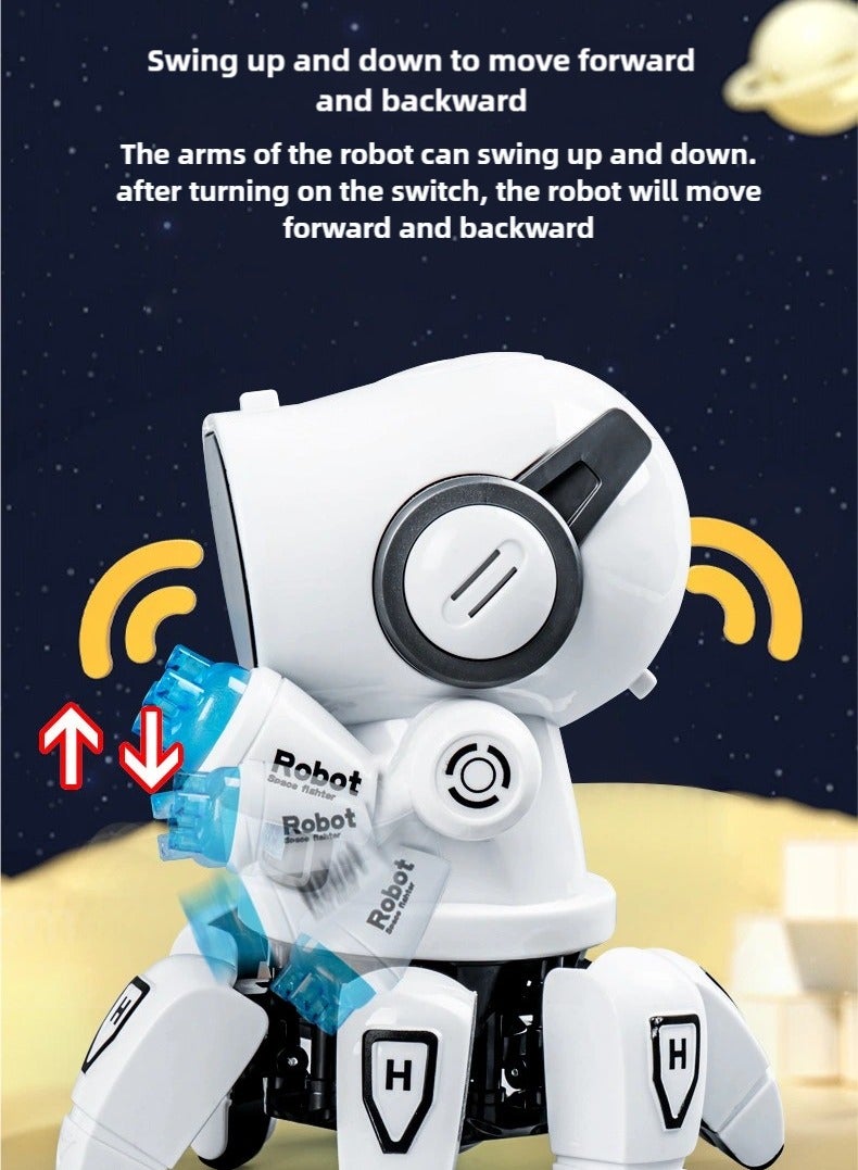 LEDMechanical Octopus Rc Robot With Colourful Led Light And Music For Kids 18cm - Image 5