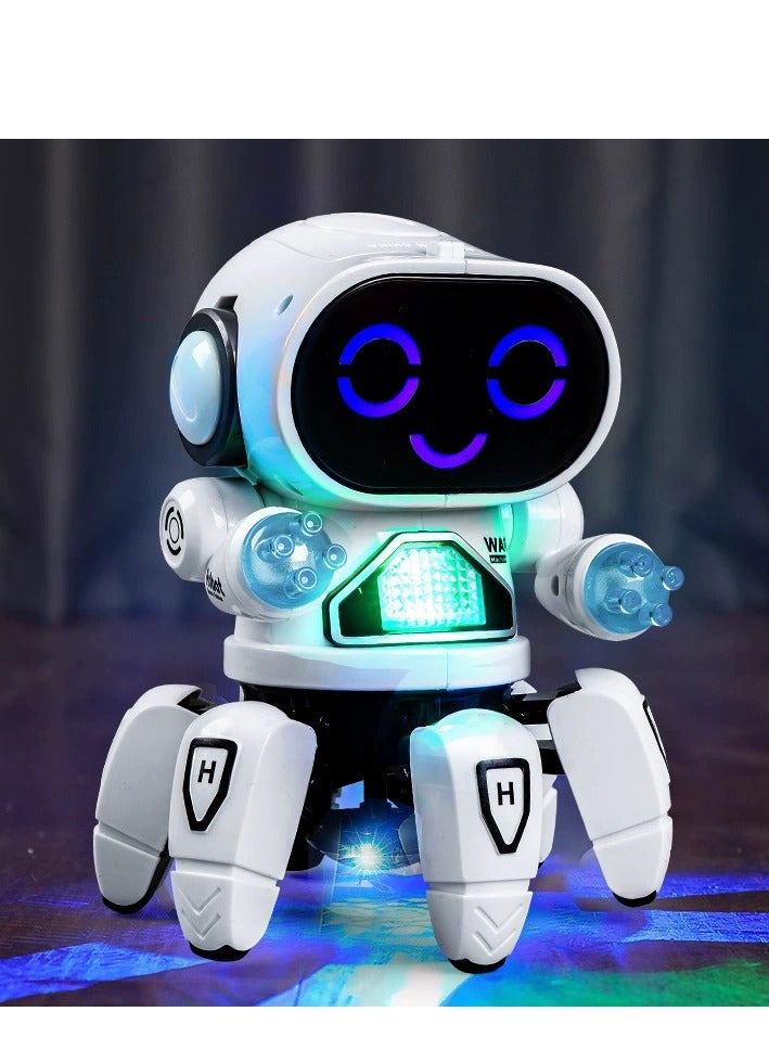 LEDMechanical Octopus Rc Robot With Colourful Led Light And Music For Kids 18cm - Image 4