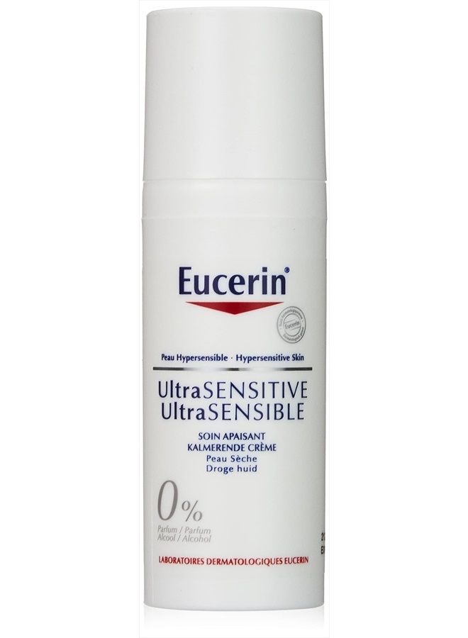 Eucerin Ultra Sensitive Dry Skin Soothing Care 50ml by Eucerin - Image 1
