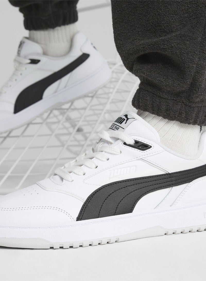 PUMA Doublecourt Mens White Casual Sneakers - Image 2