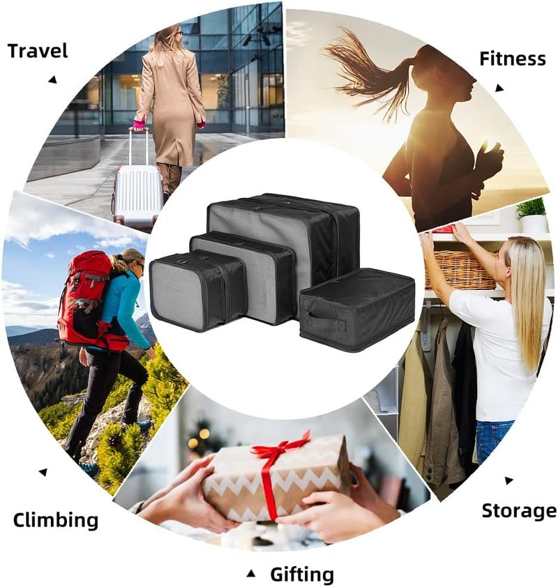 JJ POWER Travel Packing Cubes, Luggage Organizers with Shoe Bag - Image 4