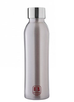 Bugatti Casa Bugatti Silver Brushed B Bottles Twin 500 ML  - Image 1