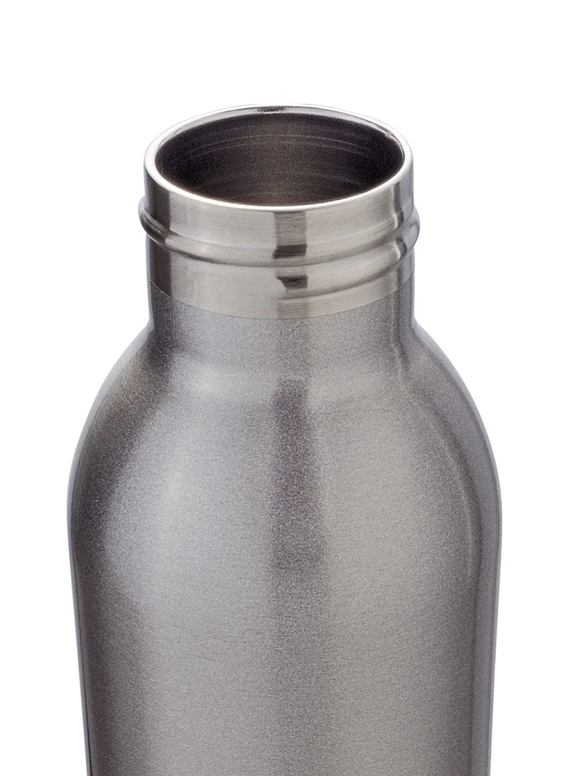 Bugatti Casa Bugatti Silver Brushed B Bottles Twin 500 ML