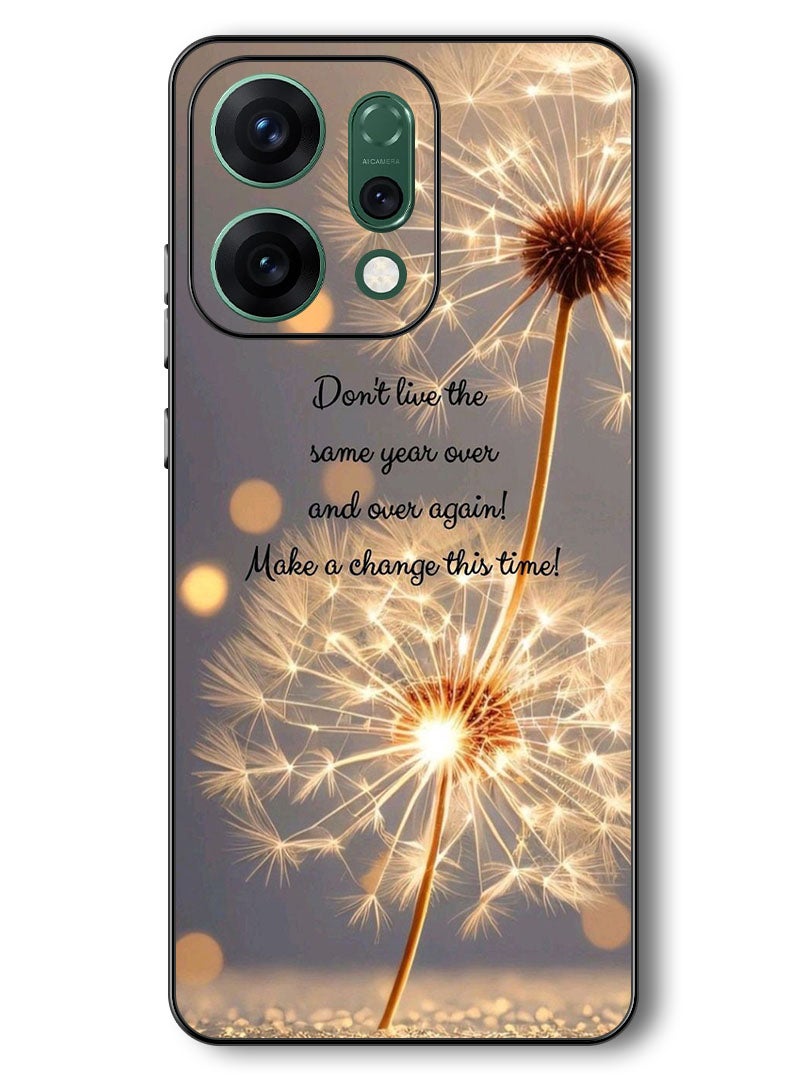 Theodor Case Compatible with Oppo Reno 14 6.59 Inch Protection Shockproof Bumper Cover Make a change - Image 1