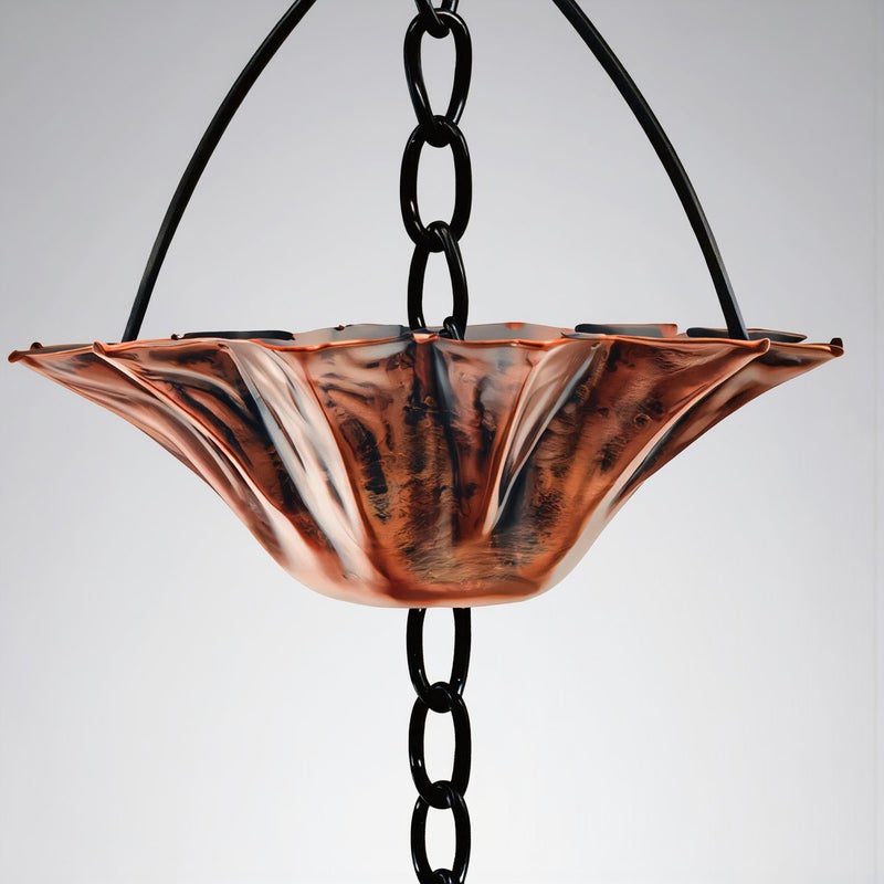Rain Chain Portable 12 Cups 102 Inch Detachable Camping Event Outdoor Decor - Image 4