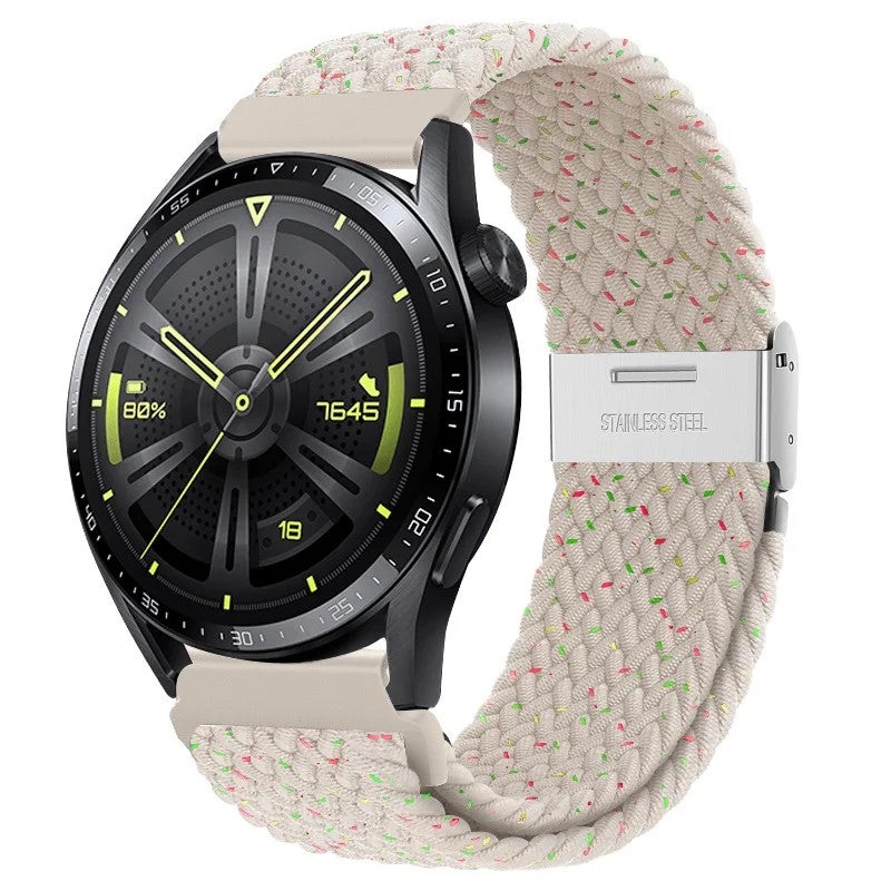 Bluejw Nylon Woven 20mm 22mm Smartwatch Wrist Strap Band Replacement Watch Bracelet for Samsung Galaxy Watch 7 GT3  for Huawei GT4 - Image 4
