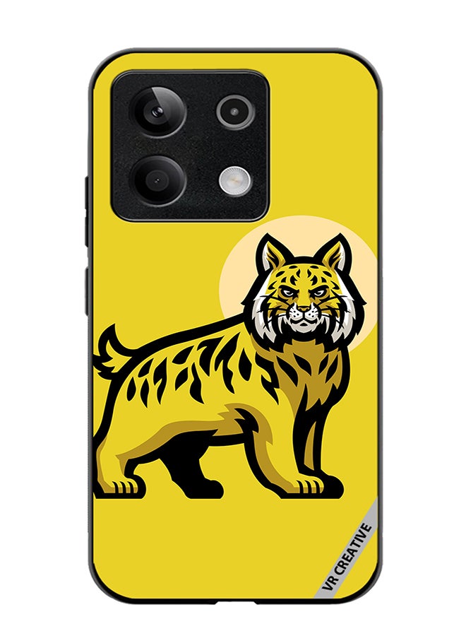 VR CREATIVE Protective Case Cover For Xiaomi Poco X6 Bobcat Design Multicolour - Image 1