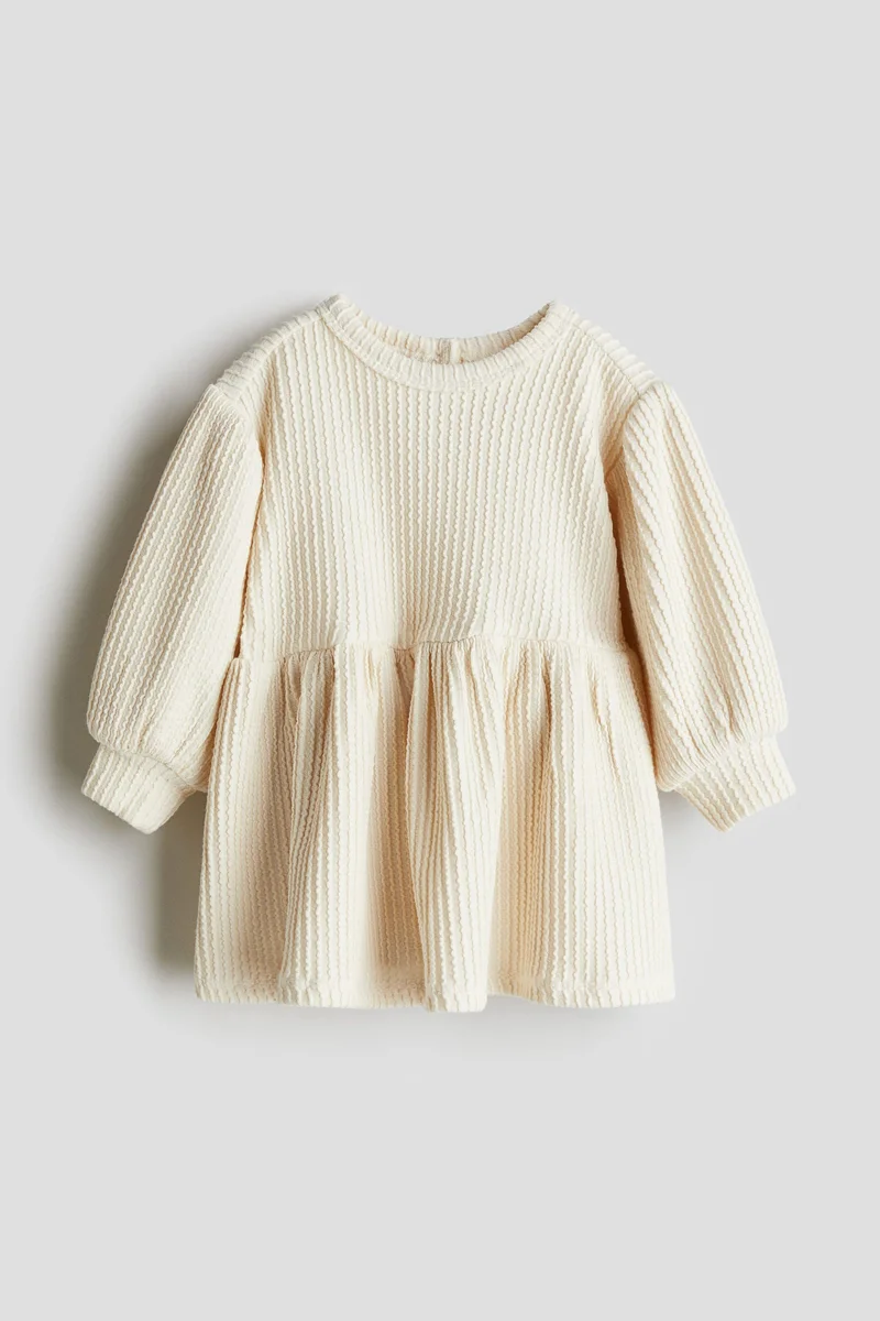 H&M Textured-jersey dress