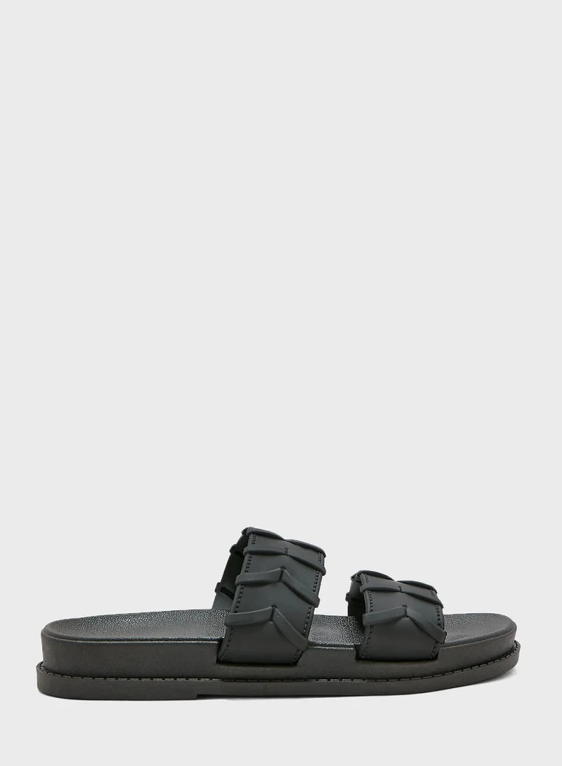 Ginger Double Strap Slides