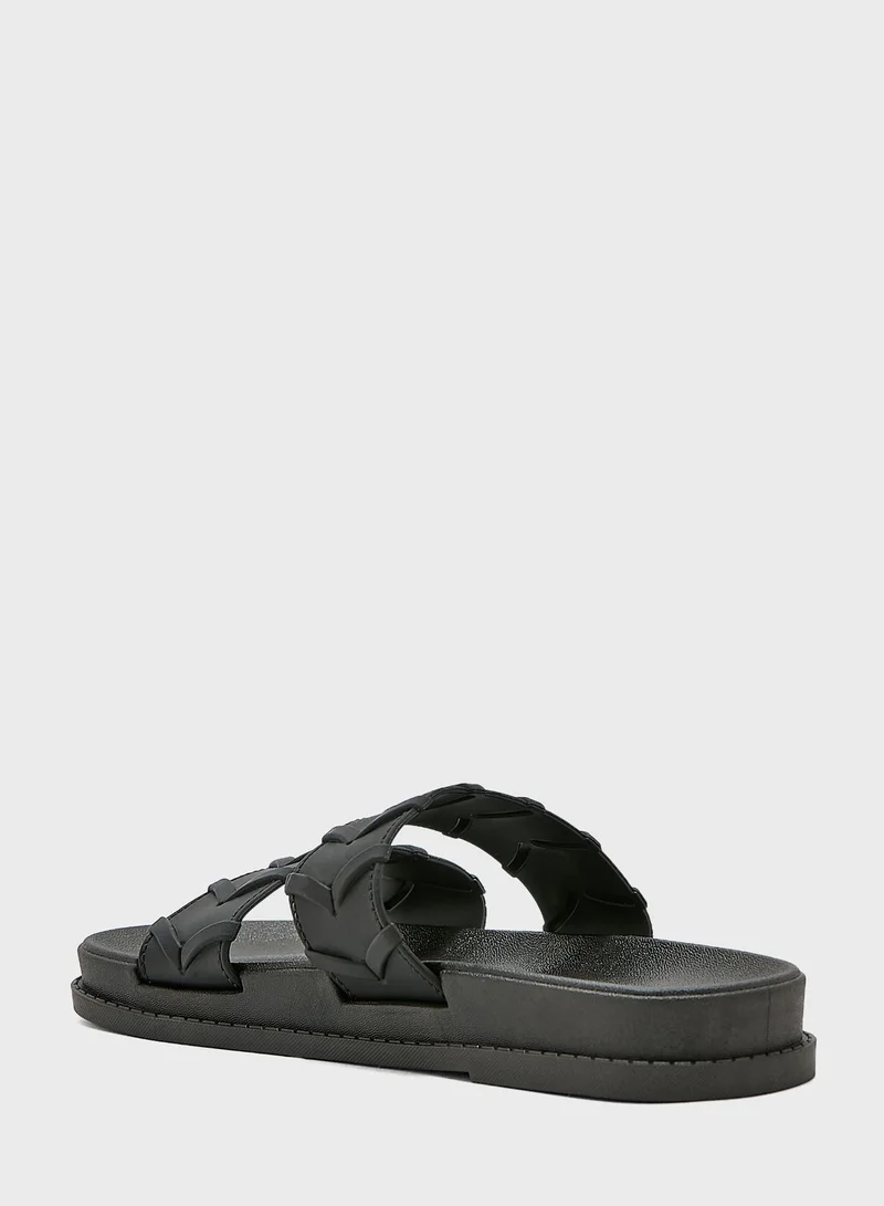 Ginger Double Strap Slides
