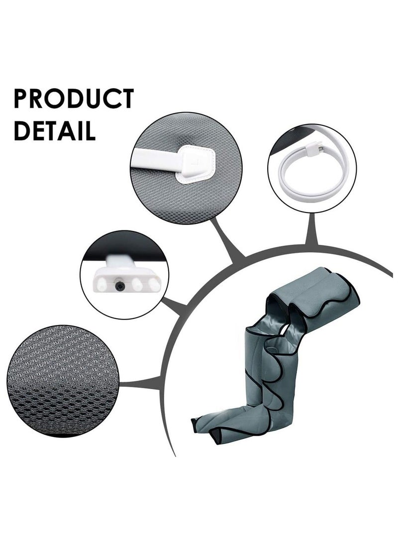 Halamine Leg Compression Massager device，Leg Massager for Circulation and Pain Relief, leg massager with air pressure, Easy to use, Muscle Relaxation - Image 5