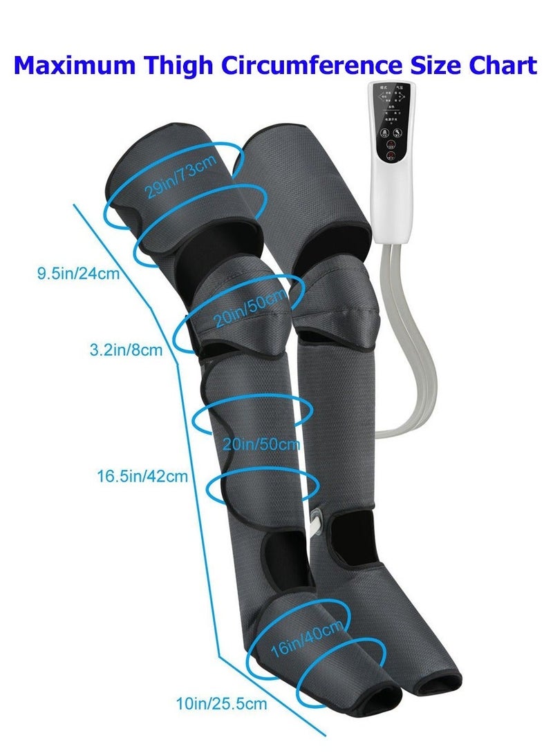 Halamine Leg Compression Massager device，Leg Massager for Circulation and Pain Relief, leg massager with air pressure, Easy to use, Muscle Relaxation - Image 2