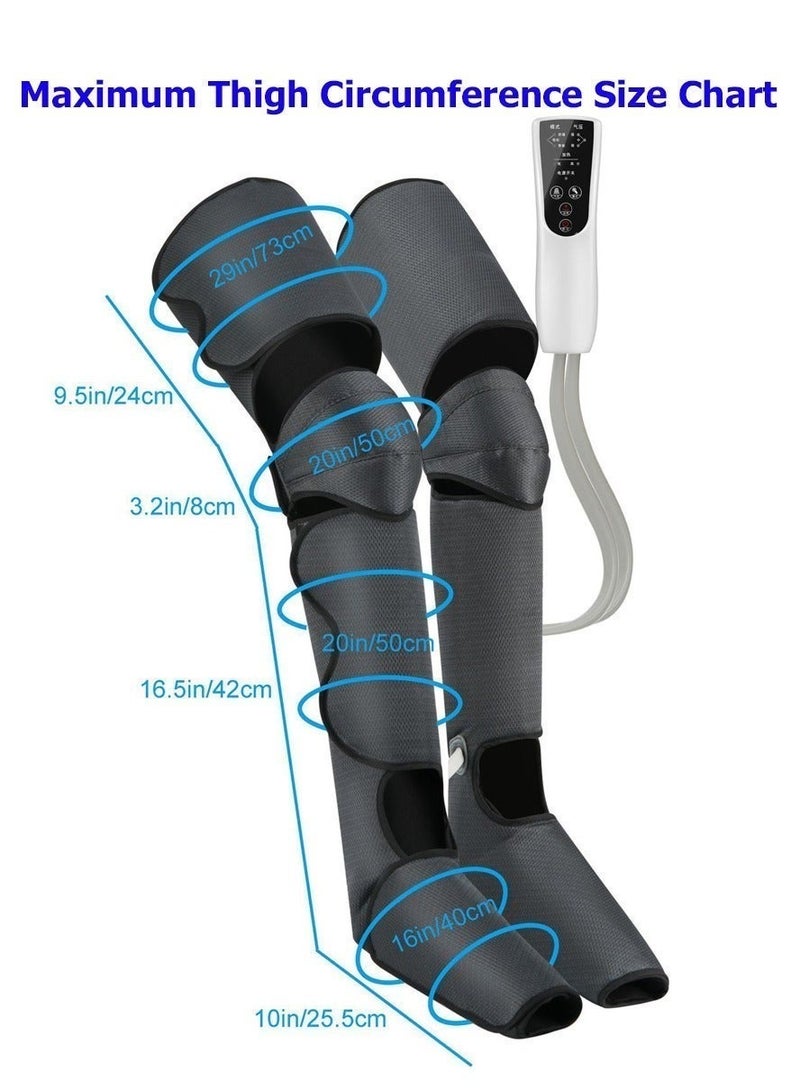 Halamine Leg Compression Massager device，Leg Massager for Circulation and Pain Relief, leg massager with air pressure, Easy to use, Muscle Relaxation - Image 2