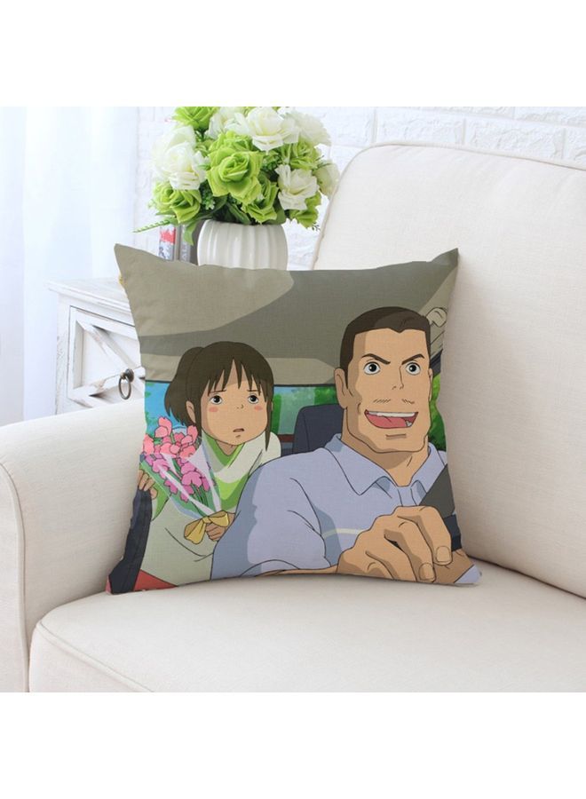 NIBEMINENT Decorative Printed Soft Cushion Cover Multicolour