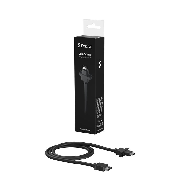 Fractal Design كابل USB-C بسرعة 10Gbps من فركتال ديزاين - الطراز D - Image 1