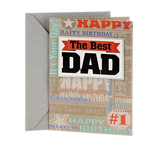 Hallmark Birthday Card to Father (Best Kind of Dad) - Image 1