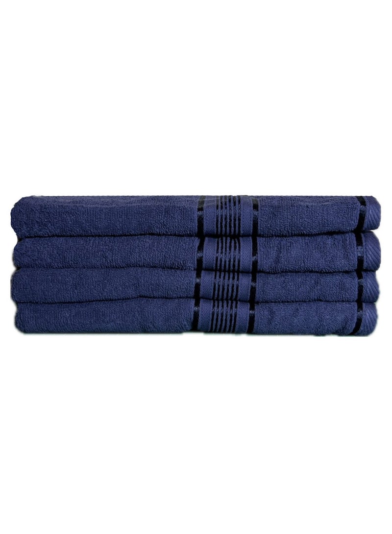Baltic Linen مجموعة مناشف حمام فائقة النعومة من القطن بنسبة 100% - فائقة الامتصاص، معالجة مضادة للبكتيريا، 430 جرام لكل متر مربع، كبيرة 70×140 سم - Image 1